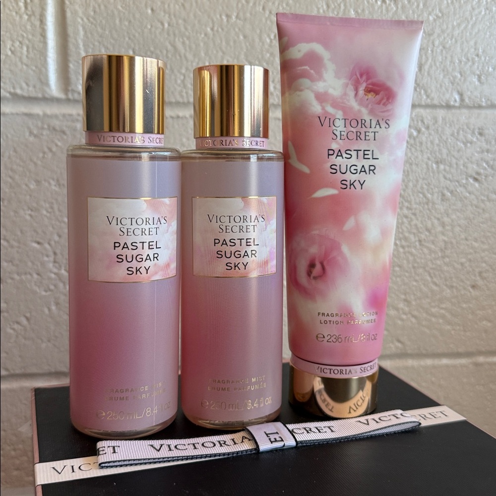 Victoria's Secret Pink Pastel Sugar Sky 3-Piece